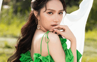 Hoa hậu Hương Giang, đại sứ thương hiệu ống hút rau củ ECOS
